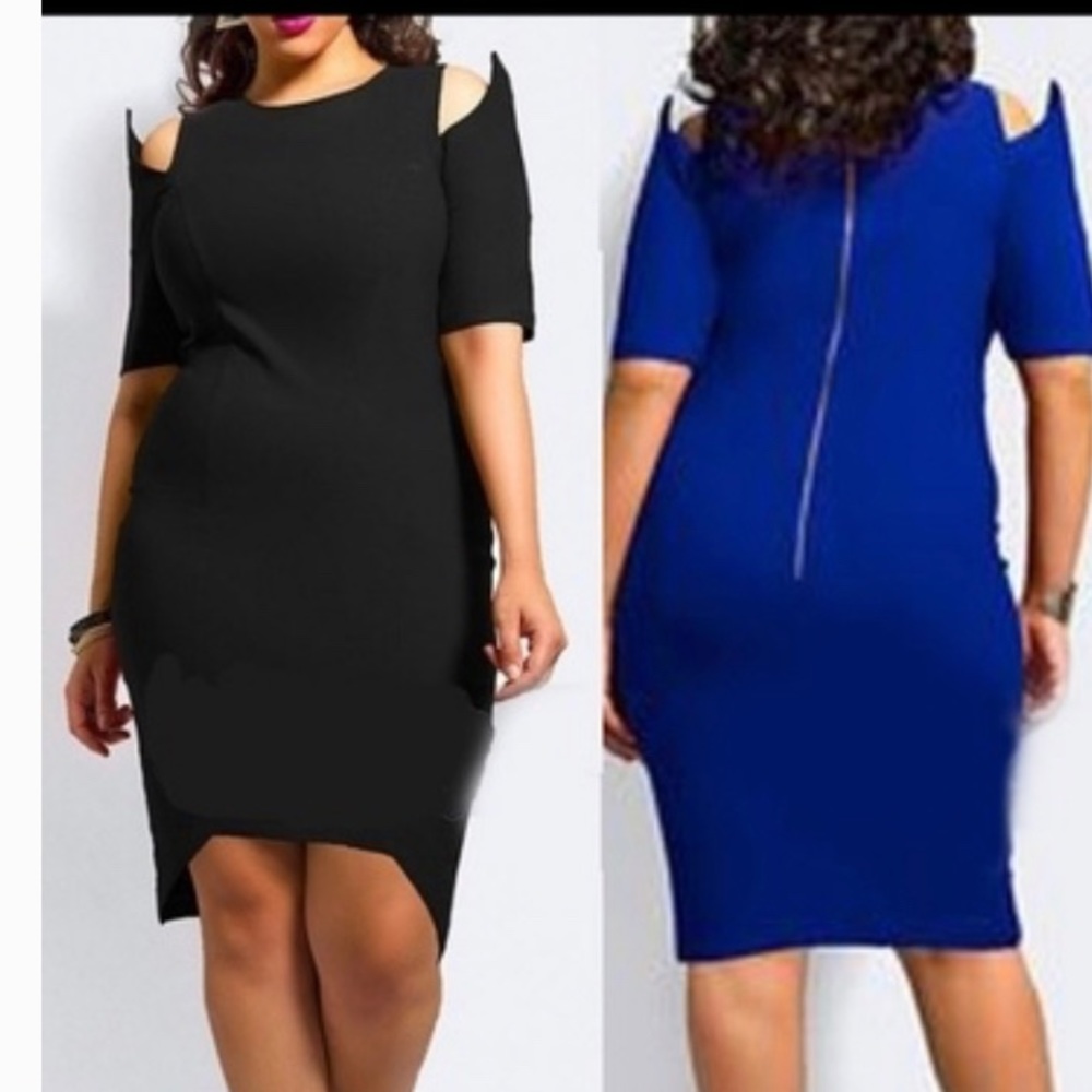 Monif C Eden black dress 3x